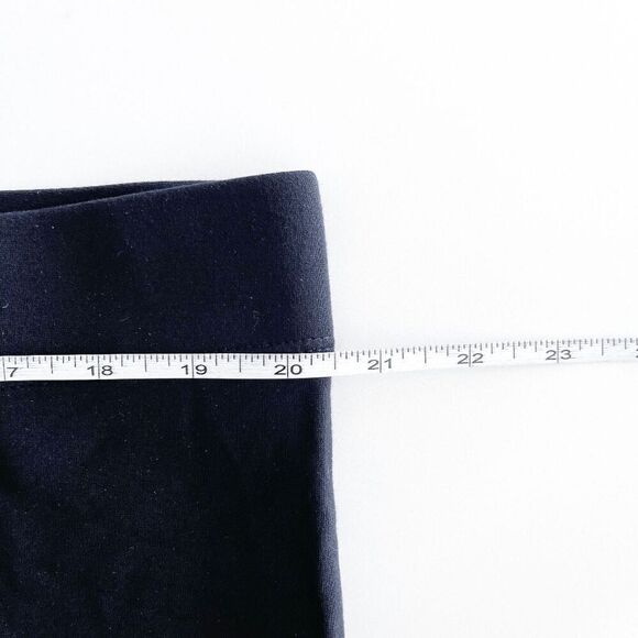 A MTL 1980 Womens Soft High-Rise Tights Leggings Black Plus Size 22 - 24 - Picture 5 of 8